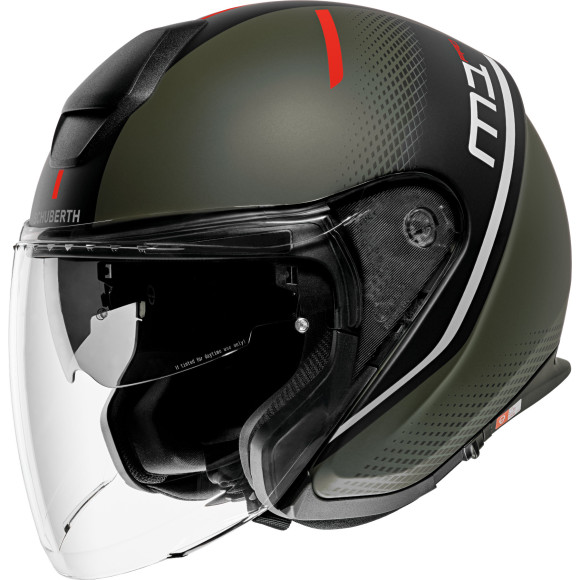 Otevřená přilba SCHUBERTH M1 PRO Mercury Green